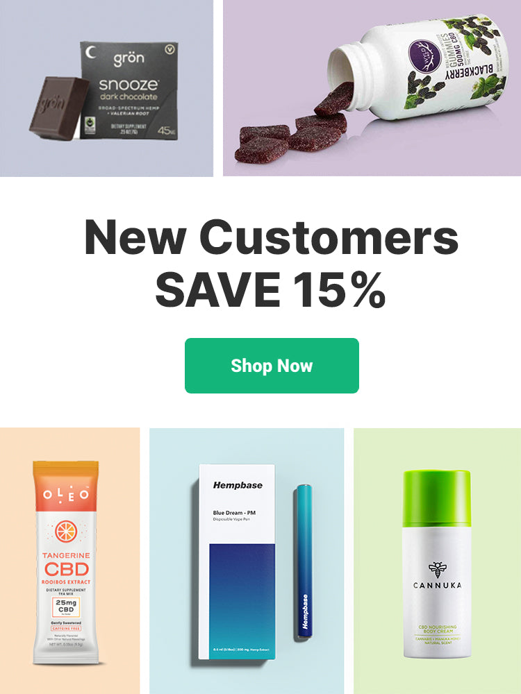 Stone and Leaf homepage banner showing various products. 
