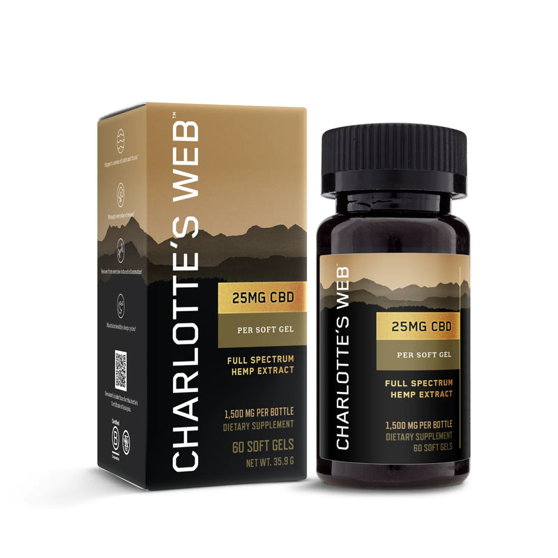 Charlotte's Web CBD Soft Gel Capsules