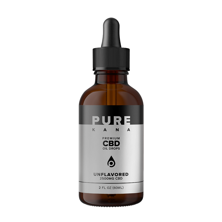 PureKana Unflavored CBD Oil 2500mg - Stone & Leaf CBD