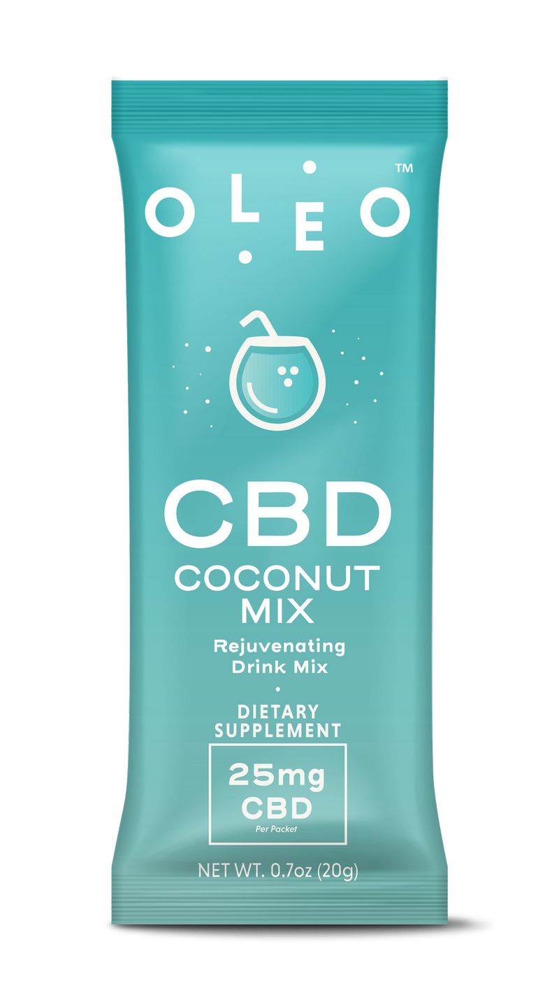 Coconut CBD Drink Mix - 6 Packets CBD Product - Stone & Leaf CBD