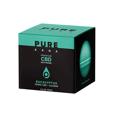 PureKana Eucalyptus CBD Bath Bomb - Stone & Leaf CBD